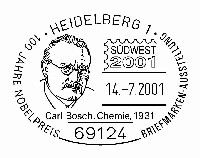 Sonderstempel 100 J. Nobelpreis